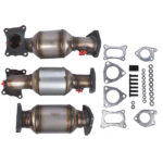 Complete Catalytic Converters for Honda Pilot 3.5L 2009-2015 45131 45132 16447 - Image 4