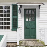 Same Code 27539880 40*38in Household Application Door & Window Rain Cover Eaves Brown Board & Black Holder - Image 23