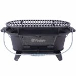 Oval Cast Iron Grill Outdoor, Portable Charcoal Grill and Tabletop Cast Iron Skillet - 100% Cast Iron, Enameled, Durable, Small Charcoal Grill, Camping Stove, Hibachi Grill -Does not support self pick - Image 18