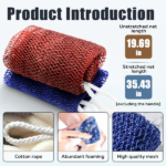 African Exfoliating Net Sponge,Stretch Exfoliating Mesh Sponge,African exfoliating netSponge - Image 5
