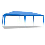 Same Code 46477147 10'x20' Outdoor Party Tent with 6 Removable Sidewalls, Waterproof Canopy Patio Wedding Gazebo, Blue - Image 8