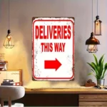 CIFbuy Beautiful Garden Heart Metal Sign Personalized Custom Garden Decor Wall Plaque Gift For Gardener (TikTok, temu pick-up service) - Image 22