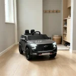 Gray 12V Electric Ride on Car – Kids Ride-on Toy