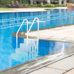 Replace 92690295 85*68*198cm PE Swimming Pool Escalator White - Image 9