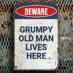CIFbuy Grumpy Old Lives Here Vintage Warning Metal Sign 8X12 Inch 2D Flat 1PC Rustic Wall Decor For Home Bathroom Garden Farmhouse Indo TikTok, TikTok, Indo Self-pickup Logiopics - Image 3