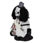 Replace 37720299 1.8ft Halloween Decoration Scary Clown, Sound-Actived Party Decor with Creepy Sound , Scary Haunted House Props for Indoor Party Home Table Garden Yard Lawn - Image 3