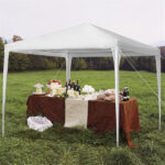3 x 3m Waterproof Tent with Spiral Tubes White - Image 18