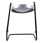 16 Inch Silver Blue Handmade Trinidad Drum G Major Alloy Steel Pan Percussion Kit with Adjustable Z Stand for Kids Beginners - Image 5