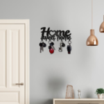CIFbuy1pc Key Rack For Wall, Black Key Holder For Wall Decorative, Metal Wall Decor For Office, Hallway, Entryway, Key Hooks Hanging Keys(TikTok/temu self-pickup orders) - Image 9