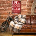 CIFbuy Life Is Believe Worth It Vintage Metal Tin Sign Home Bar Cafe Decor Waterproof Dustproof 8x12 Inches (TikTok, temu pick-up service) - Image 5