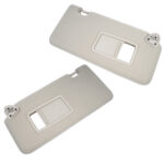 Pair of Left and Right Side Sun Visor Fit for Nissan Versa 1.6L 1.8L 2007-2012 - Image 4