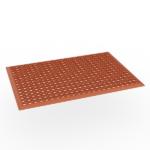 Red Rubber Floor Mat, 60*90*1cm, Anti-Fatigue & Durable - Image 2
