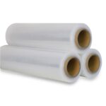 18" x 1000' 80 Gauge 4 Rolls Pallet Wrap Stretch Film Hand Shrink Wrap - Image 2