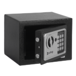 Mini Wall-in Style Electronic Code Metal Steel Box Safe Case 17EF Black - Image 29
