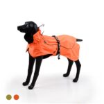 Dog Coats Small Waterproof,Warm Outfit Clothes Dog Jackets Small,Adjustable Drawstring Warm And Cozy Dog Sport Vest- orange size 2XL - Image 4