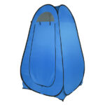 1-2 Person Portable Pop Up Toilet Shower Tent Changing Room Dressing Tent Camping Shelter Blue - Image 3