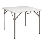 Replace 19594030 34" Blow Molding Foldable Square Table