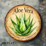 CIFbuy Vintage Aloe Vera Wall Sign 8x8in, "" Retro, Flat Decorative Plaque for Burns & Skin Irritation TikTok, TikTok, temu emu Self-pickup Logitiics - Image 8