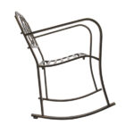 Replace 66934556 Flat Tube Single Rocking Chair Bronze Color - Image 16