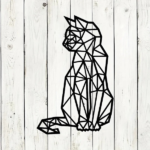 CIFbuy 1PC Handmade animal metal wall art, rural wrought iron interior and exterior decoration, whimsical silhouette design, living room, bedroom,(TikTok/temu self-pickup orders) - Image 27