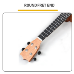 21in mahogany body rosewood fingerboard ukulele, cotton bag, capo, strap, picks*2, tuner Strings Dust cloth - Image 2