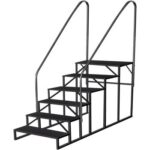 [Old code:95215897]Removable P2 15MM Chipboard & Steel Side Table with Baffle Black - Image 24