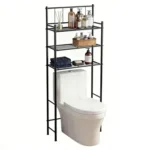 4 Tier Iron Bookshelf, Freestanding Metal Bookcase Storage Shelf for Books and Decor, 23.62 x 13.78 x 57.87 in, Black(Shipment from Walmart) - Image 21