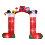 6 FT Lighted Christmas Inflatable Decoration, Large Inflatable Snow Globe with Snowman Family, Funny Blow Up Yard Decorations with Built-in LED Lights for Holiday Party Front Yard Lawn Garden Decor - Image 23