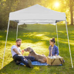 94.5”X94.5”X86.6” pop-up gazebo White - Image 18