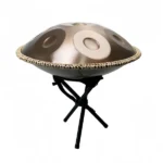 9 Notes Gold Solid Color Handpan Drum Steel Percussion Instrument - Image 3
