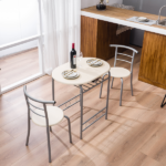 Same Code 29174819 PVC Breakfast Table (One Table and Two Chairs) Natural - Image 21