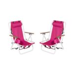 (2Pack) Quad Folding Camp Chair with Cup Holder, Black (Shipment from Walmart) - Image 8