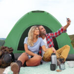 3-4 Person Camping Dome Tent Army Green - Image 8