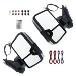 Chrome Tow Mirror fit for Tahoe/Yukon XL 2007-2013 Heated Power Signal Lights - Image 6