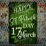 CIFbuy St. Patrick's Joy Vintage Metal Plaque Sign, 2D Flat Print Waterproof Rust Resistant Wall Art, Decorative Hanging Sign For Home TikTok, TikTok, st Resistant Wall Art Self-pickup Logiopics - Image 4