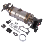 Catalytic Converter Set 16448 16641 02IEB1307ASL Replacement for Honda Civic 1.8L 2006-2011 - Image 7
