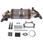 Catalytic Converter Set 16448 16641 02IEB1307ASL Replacement for Honda Civic 1.8L 2006-2011 - Image 8