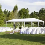 Same Code 71362222 3*9m Non-Cloth PE Cloth Plastic Sprayed Iron Pipe Outdoor Party Tent White - Image 8