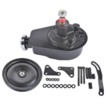 Black Steel Power Steering Pump With Bracket Kit & Pulley Fit for Small Block Chevy 265 283 305 327 350 383 and 400 Engines - Image 7