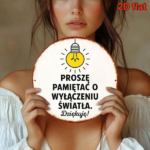 CIFbuy 1pc Retro French Aluminum Sign "Please Remember To Turn Off The Lights" 2D Flat Round Decorative Plaque Vintage Light Reminder W TikTok, TikTok, Self-pickup Logiopics - Image 8