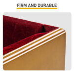 4/4 Natural Retro brown cello base with foam protective layer - Image 10
