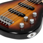 [Do Not Sell on Amazon] GIB 5 String Full Size Electric Bass Guitar SS Pickups and Amp Kit for The Experienced Player Sunset Color - Image 20