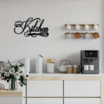CIFbuy Vintage Farmhouse Metal Wall Art Sign for Kitchen Living Room Rustic Home Decor TikTok, temu pick-up service - Image 6