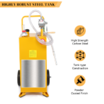 30 Gallon Gas Caddy Tank Storage Drum Gasoline Diesel Fuel Transfer Bright Yellow JGC30 RAL1003 - Image 24