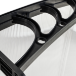 Same Code 99972412 HT-200 x 100 Household Application Door & Window Rain Cover Eaves Black Holder - Image 28