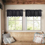 2 Panels Blackout Window Treatment Valances