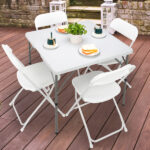 Replace 19594030 34" Blow Molding Foldable Square Table - Image 23