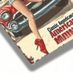 CIFbuy Vintage American Road Trip Metal Sign 8x12 Inch, Classic Retro Travel Poster Wall Decor, Sturdy Plaque For Bar Bedroom Kitchen TikTok, TikTok, Self-pickup Logiopics - Image 5