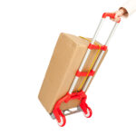 Portable Foldable Telescopic Trolley Trolley Luggage Trolley Red - Image 15