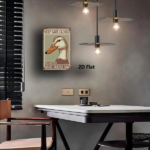 CIFbuy 1PC Cartoon Duck Head Metal Sign 8x12 Inch" Vibrant Color Character Art Plaque, Waterproof Rustproof Wall Decor, Plaque, Waterproof Rustproof Wall Decor, Easy Mount 8x12 Inch, VikTok, 8x12 Inch, VikTok, t Self-pickup Logiopics - Image 4